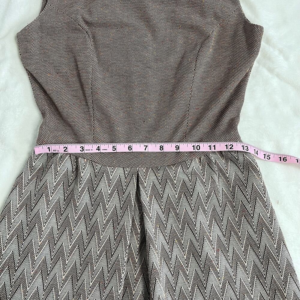 Vintage 70s Custom Tailored by Empress of Dallas Dress Fit and Flare - Picture 4 of 6
